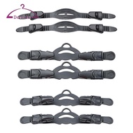 [deevoka] 2 Pieces Fin Flippers Strap Scuba Fin Heel Strap Footwear Replacement Straps for