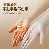 一次性手套透明加厚食品級廚房美容乳膠按摩餐飲推背精油足療理療