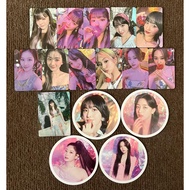 (SG INSTOCK) unsealed Twice Taste of love album photocard pc coaster tasting card twice TOL unsealed
