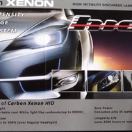 Original H4 4300 K Xenon Carbon HID Light Bulb