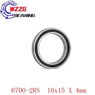10pcs Miniatur Bearing Motor  Thin-Walled 6700ZZ  6700-2RS  10x15 X 4mm