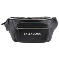 【日本直送】BALENCIAGA Everyday 腰包 529765 DLQ4N 1000 皮革 男女皆宜【二手】
