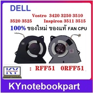 Notebook Fan ORIGINAL CPU For Dell Vostro 3420 3250 3510 V3420 Laptop DC28000WFF0 DFS5K12114464P RFF