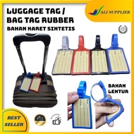 GANTUNGAN Rubber BAG HANGER / RUBBER SUITcase HANGER / RUBBER BAG TAG / RUBBER LUGGAGE TAG / RUBBER 
