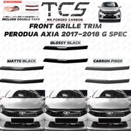 TCS PERODUA AXIA 2017-2028 G SPEC CAR FRONT GRILLE TRIM GARNISH ACCESSORIES