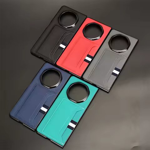 Case For Honor Magic V3 Luxury Leather Skin-friendly Pluggable Card Folding Cover For Honor Magic V 