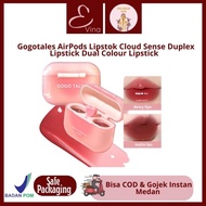 Evina Skincare Medan - Gogotales AirPods Lipstick Cloud Sense Duplex Lipstick Duo color | Ready to G