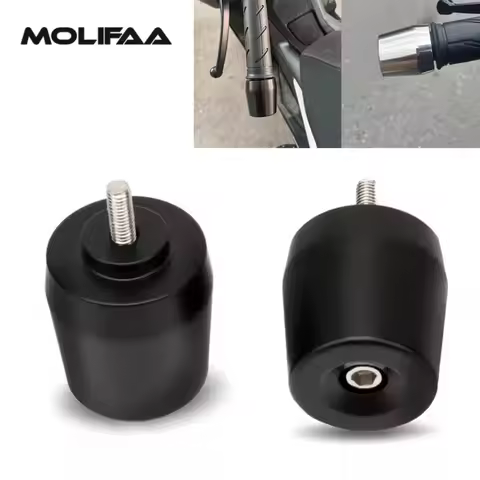 For Lambretta X250 X300 G350 J200 Bar Ends Cover Balance Sliders Motorcycle Heavy Handlebar Plug Gri