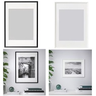 KNOPPANG Picture Frame / Photo Frame Large Size , black / white 50x70 cm / 40 x 50 cm