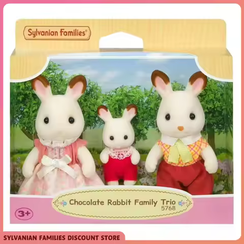 Sylvanian Families Cute Toys Figures Sylvanians Family Calico Critters Ternurines Casa Original Anim