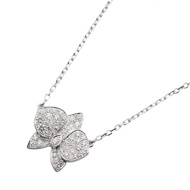 [Pre-owned] Cartier Caresse d'Orchidée Diamond Necklace, Neck size 39.5/43cm, K18WG (White Gold), Di