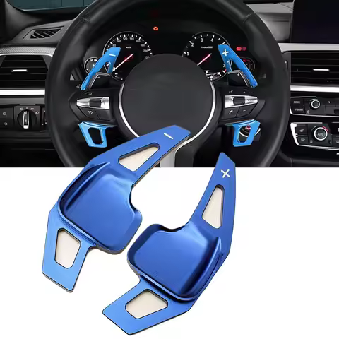 Steering Wheel Paddle for BMW,Aluminium Shift Paddle Extension(Series 2,3,4,X1,X2,X3,X4,X5,X6,F22,F2