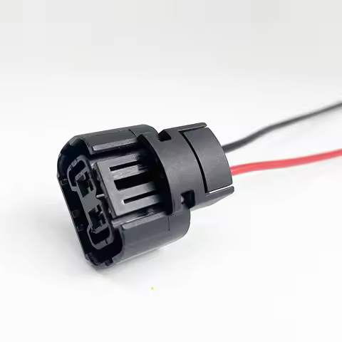 2/4/10pcs/lot 2 Pin/Way H16 Fog Lamp Connector PSX24W Socket Plug With Wire Cable For Captiva Pentiu