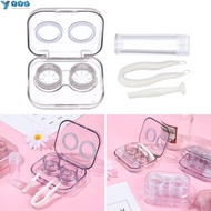 YVE Contact Lenses  Glasses Transparent Lens Holder Solution Bottle Container