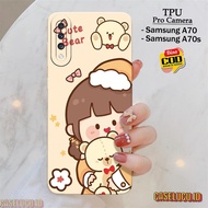 Casing Latest Samsung A70 / A70S - Cartoon Fashion Case - Samsung A70 Case A70S/ - Soft Case Samsung