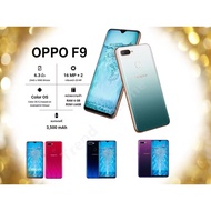 [พร้อมส่ง] Oppo F9 ของเเท้100%  RAM 6GB ROM 128GB หน้าจอ 6.3 นิ้ว  มีประกัน