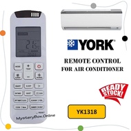 York Replacement For York Air Cond Aircond Air Conditioner Remote Control YK-1318