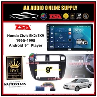818 2+32GB◾TSA Honda Civic EK2 1996 - 1998 Android 9'' inch DSP/QLED/CARPLAY Car Player Monitor