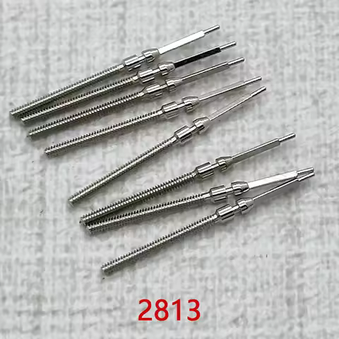 2/4PCS 2813 Movement Crown Shaft Mechanical Movement Crown Shaft Watch Parts Fit the 2813 Automatic