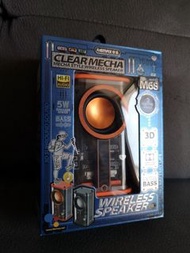 REMAX speaker 3d surround extra base transparent 便携 透明 迷你 喇叭 揚聲器 light wireless 閃燈 藍牙 無線 音箱 重低音