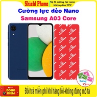 Toughened flexible phone screen protector for Samsung A03 Core (A03Core)