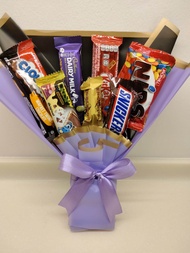Mini Flower Chocolate Bouquet SEJAMBAK BUNGA COKLAT HADIAH KEJUTAN / HADIAH HARI LAHIR / VALENTINE /