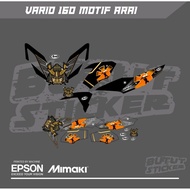 TRANSPARENT STRIPING VARIO 160 ARAI DESIGN
