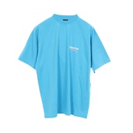【二手】BALENCIAGA短袖T卹，印花Logo，做舊處理，純棉，男女通用，二手