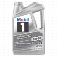 120763 Mobil 1™ 5W-20 advanced full synthetic engine oil (5 liter) Keep Your Engine Running Like New