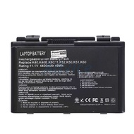 Battery ASUS แบตเทียบ K40 K40IE K40IN K40E F82 K60 K50 ประกัน 6 เดือน