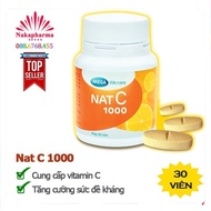 Mega We Care Nat C 1000 – Cung cấp vitamin C tăng cường sức đề kháng giảm cảm lạnh cảm cúm NatC