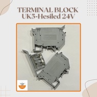 UK5-HESI Fused Terminal Block 24V c/w LED With Disconnect Lever Fuse