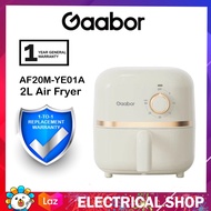 Gaabor 3.5L Air Fryer AF-35M02A / AF35M02A (Black) / 2L Mini Airfryer AF20M-YE01A / AF20MYE01A (Whit