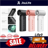 JISULIFE Life9 Portable Mini Jet Fan 5000 mAh 5 Speeds Strong Wind Cooling Handheld Fan USB Handheld