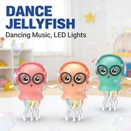 Mainan Sotong LED Music Viral24 Menari Magic Robot Gift Kak Naga Funny Dancing Jellyfish Toy Childre