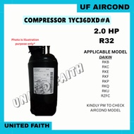 DAIKIN R32 2.0HP 1YC36DXD#A Outdoor Compressor