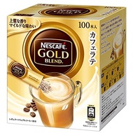 Nescafe Gold Blend Stick Coffee Café Latte 100 pieces