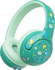 iClever BTH27 Toddler Headphones for 2+ Year Old-CPC Certified 75/80dBA Safe Volume Limited 74H Play
