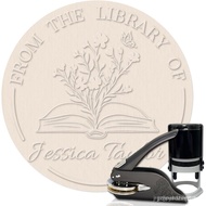 HDSD Custom Book Embosser - Personalized Book Embosser with Your Message or Design - A Unique Gift f