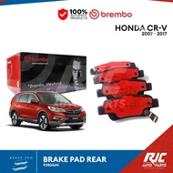 BREMBO BRAKE PAD HONDA CR-V REAR 2007-2017 P28046N 1set