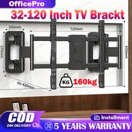 TV Bracket Adjustable TV Wall Mount 32-120 Inch Full Motion TV Swivel Tilt