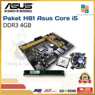 Paket Murah H81 Asus Second Core i5 + Ram 4/8Gb