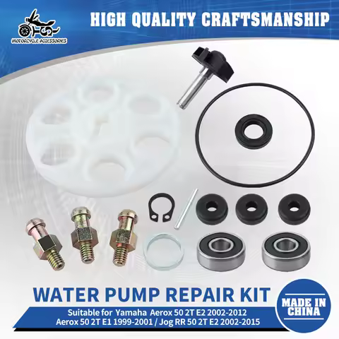 SJ Motorcycle Accessories Aerox50 Water Pump Repair Kit For Yamaha Aerox Naked II 50 Jog RR 50cc 2T 