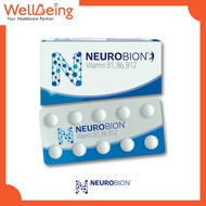 NEUROBION Vitamin B1, B6 & B12 Supports Nerve Health Vitamin B1, B6 & B12 Untuk Kesihatan Saraf 6x10