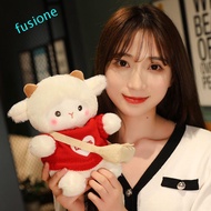 FUSIONEDGE Little Sheep Plush Toy Kids Toys Lovely Plushie Dolls Sweater Sheep Wears Clothes Sheep S