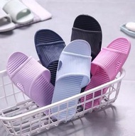 其他品牌 - [淺藍色] [Size 40-41] 麻花紋室內防滑拖鞋 睡房浴室廚房拖鞋 (一般適合Size 39-40, 視乎足部厚薄)