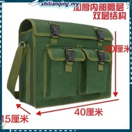 Thick Wear-Resistant Canvas Toolkit Electrician Site Construction Site Woodworking Repair Installati