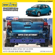 TYPE ONE REAR BUMPER ANTI CRASH BAR PERODUA AXIA 2023-2024