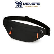 MENSPE Unisex Cross Body Bag Chest Bag Men’s Sports Waist Belts Bag Women Waterproof Fitness Bag Mon
