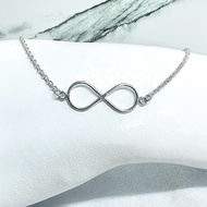 Yonz Silver(925) Sauh Infinity Bracelet